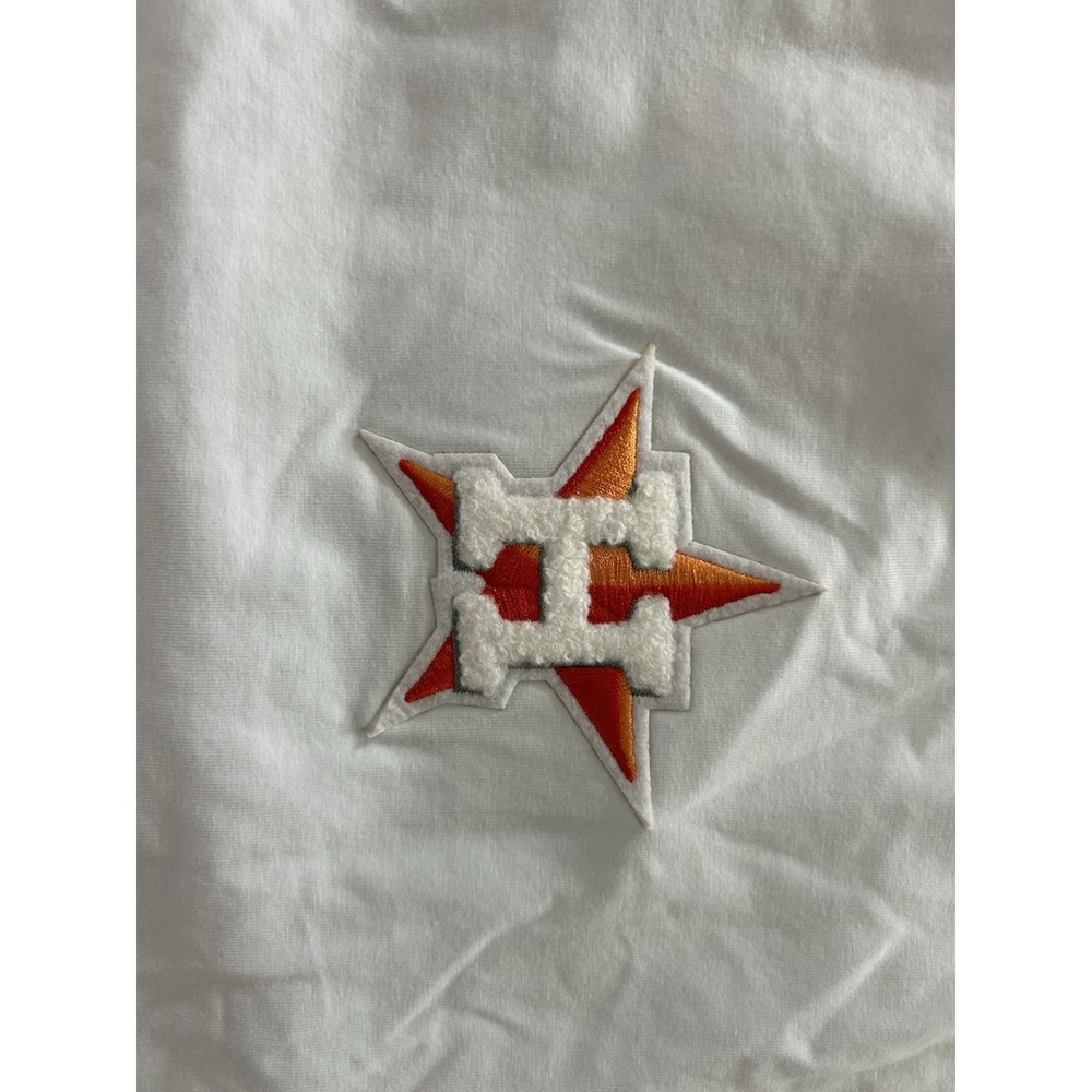 Pro Standard T-Shirt Women's MLB Houston Astros Cropped Boxy Tee Large - Picture 5 of 8